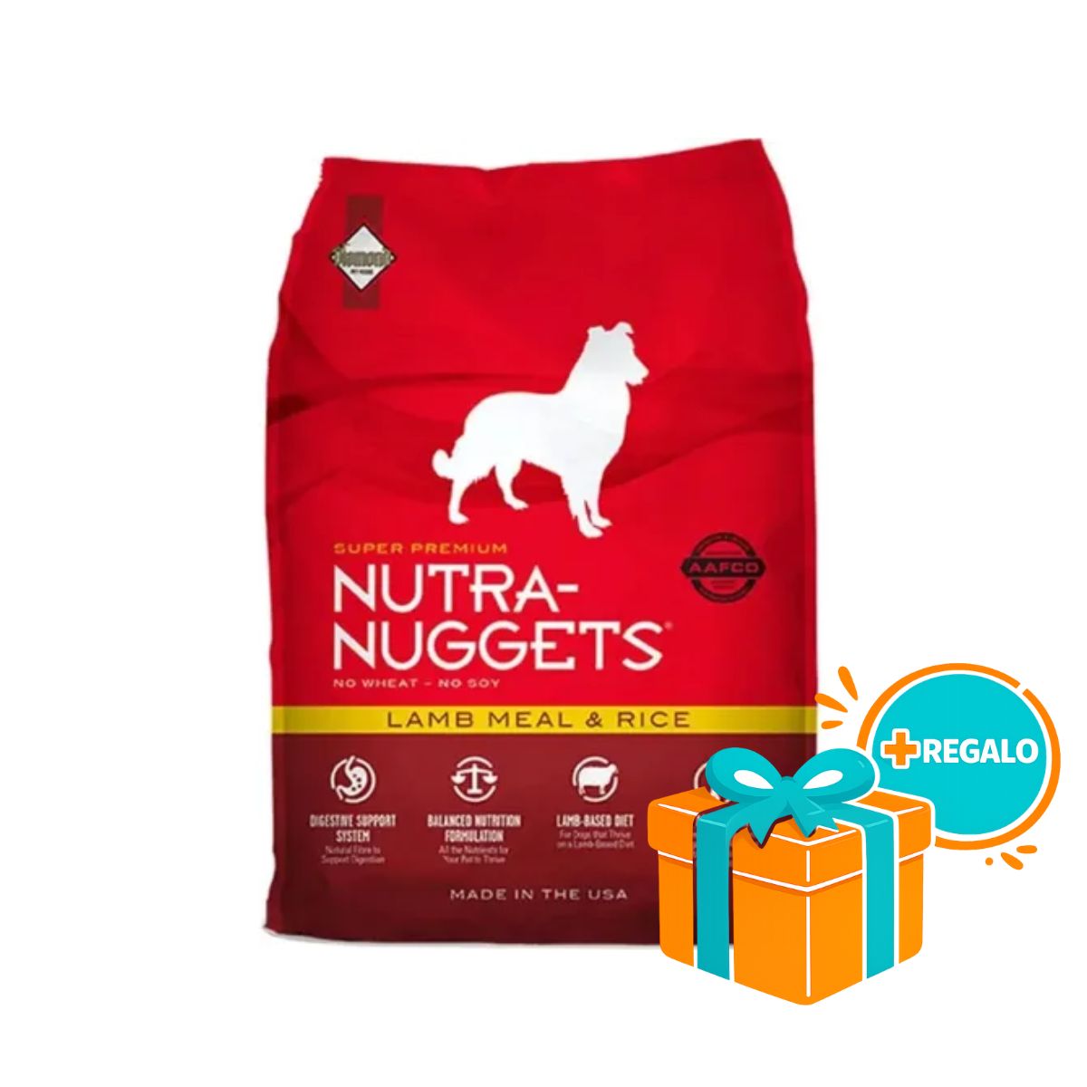Nutra Nuggets Cordero y Arroz