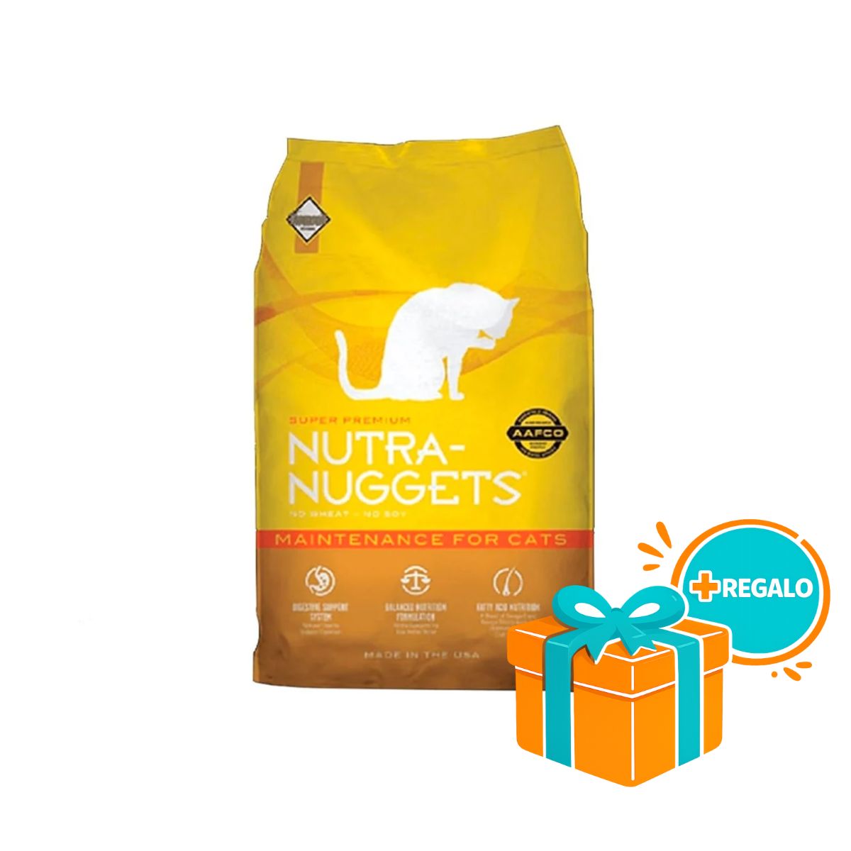 Nutra Nuggets Maintenance Cat 7.5kg Con Regalo