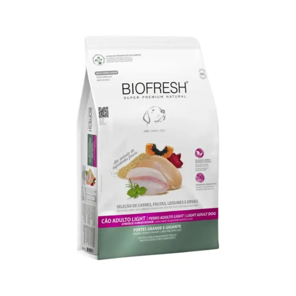 BIOFRESH Alimento Adultos Light Razas Grandes y Gigantes 15kg