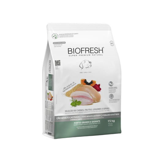 BIOFRESH Alimento Castrado Raza Grandes 15 Kg