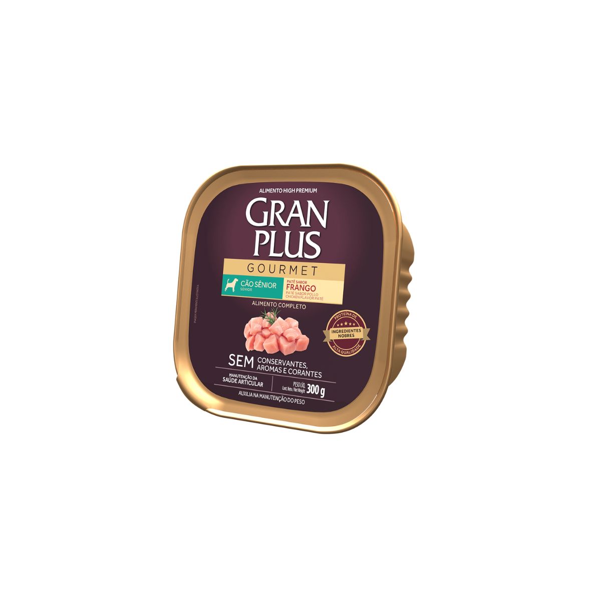 PATE GRAN PLUS SENIOR POLLO 300G