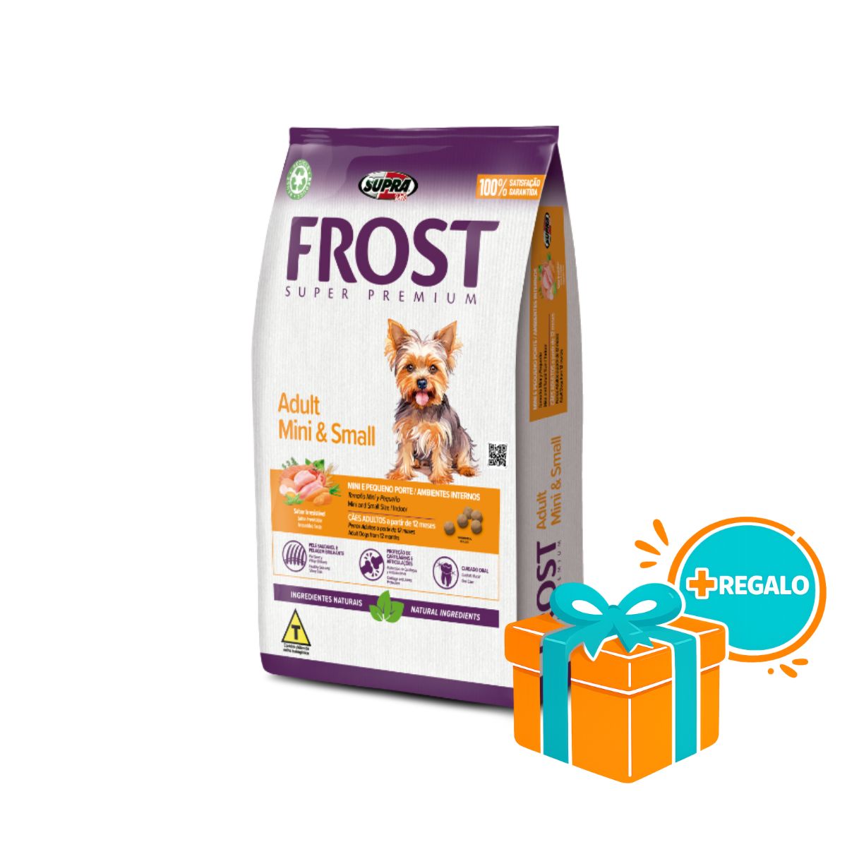FROST Perro Adulto Razas Pequeñas 10 kg + REGALO