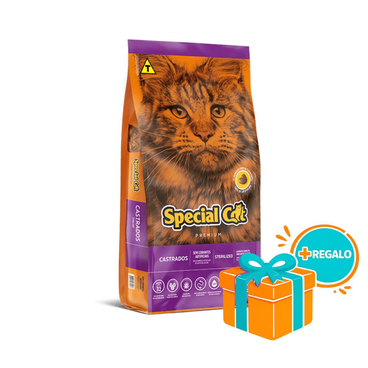 Special Cat Premium - Gastos Castrados - 10KG + REGALO