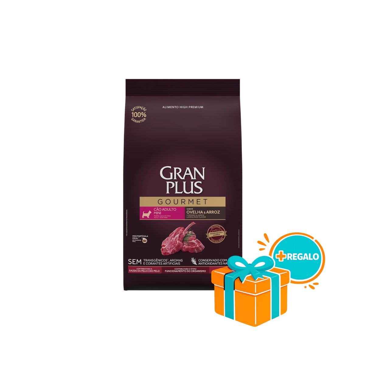 Gran Plus Gourmet High Premium Adulto Mini Cordero 10KG