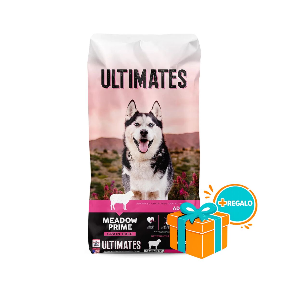 Pro Pac Ultimates Meadow Prime Lamb Potato 12kg Con Regalo